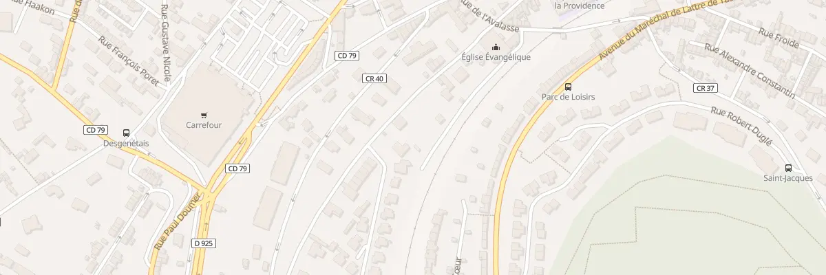 Plan du 55B Rue Jean Louis Leclerc à Fécamp