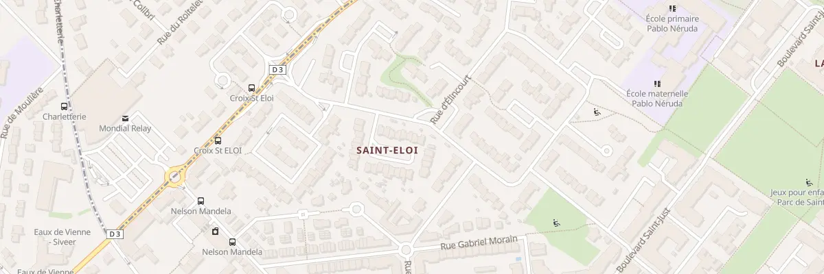 Plan du 46 Rue de Saint Eloi à Poitiers