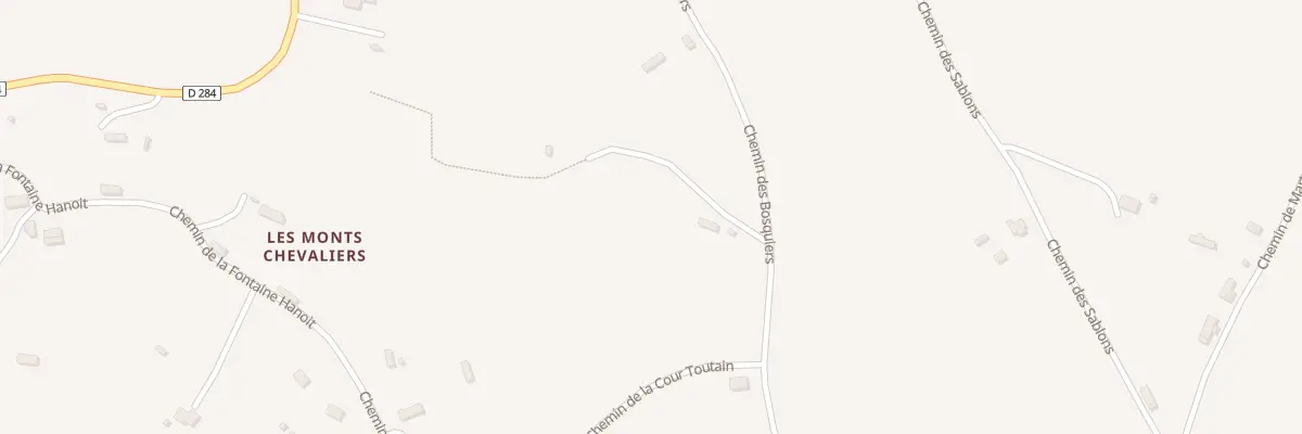 Plan du 366 Che des Bosquiers à Bonneville-la-Louvet
