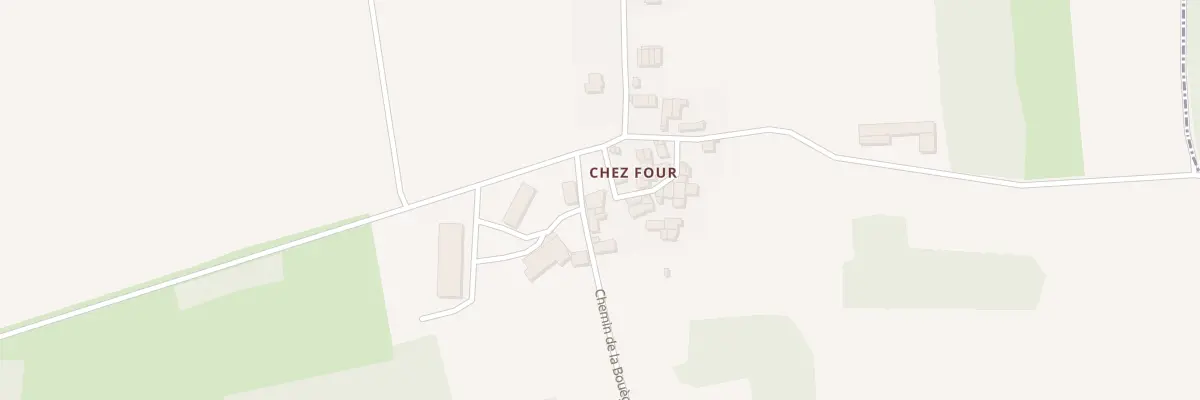 Plan du 1 Che de la Bouège à La Tâche