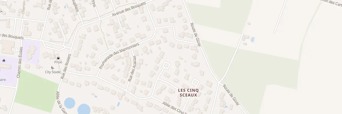 Plan du 9 All des Cinq Sceaux à La Villedieu-du-Clain