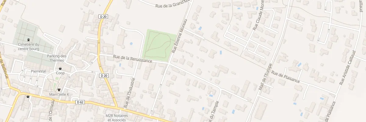 Plan du 3 Rue de la Renaissance à Jaunay-Marigny