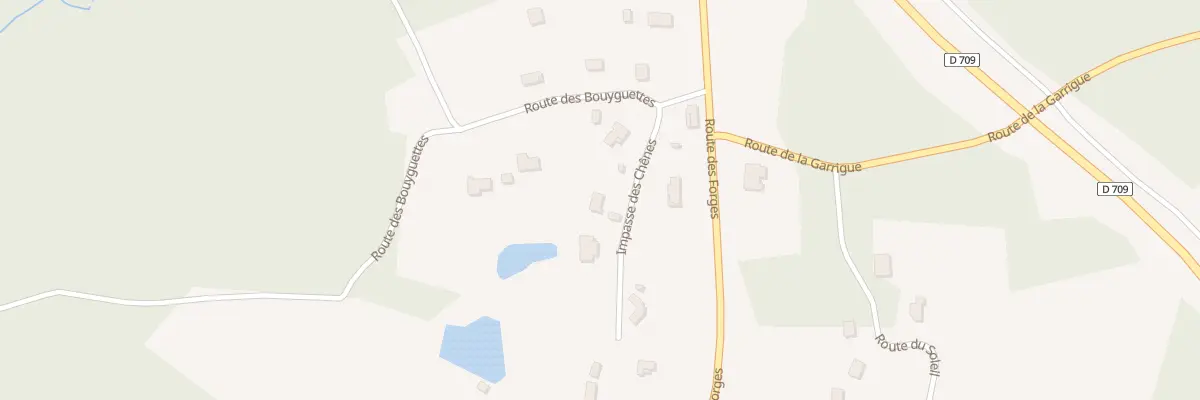 Plan du 9998 Les Bouygettes aux Lèches