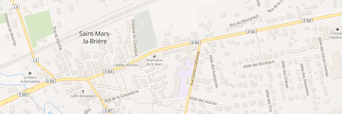 Plan du 30 Rue de Paris à Saint-Mars-la-Brière