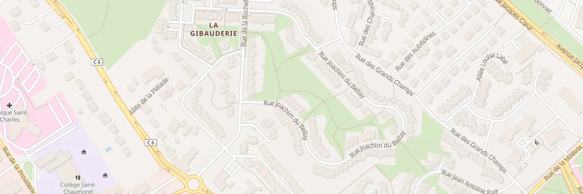 Plan du 104 Rue Joachim du Bellay à Poitiers