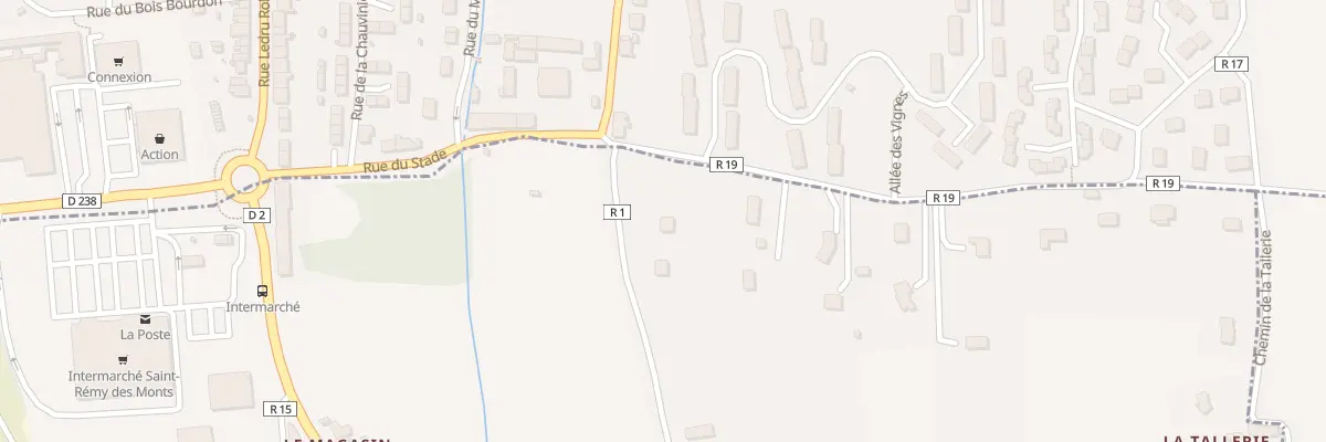 Plan du 1 Che du Bignon à Saint-Rémy-des-Monts