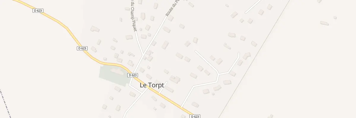 Plan du 13 Lot Hemery au Torpt
