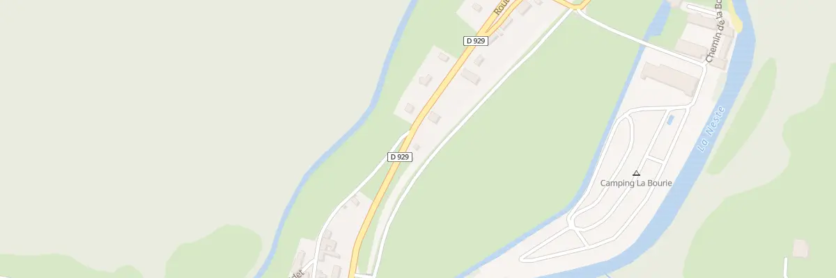 Plan du 5460 La Bourie à Hèches