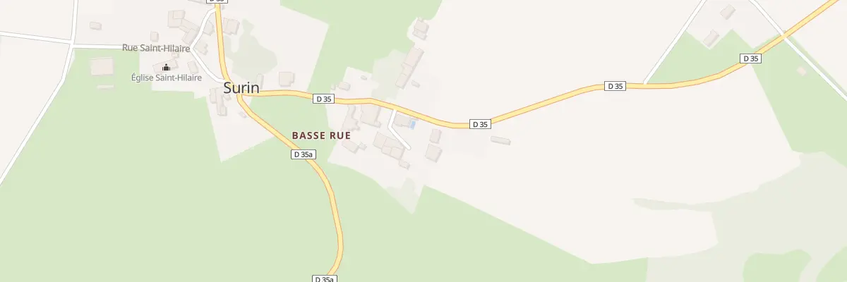Plan du 5008 Basse Rue à Surin