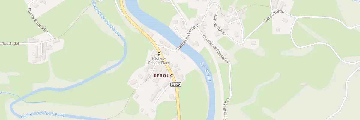 Plan du 5217 Rebouc à Hèches
