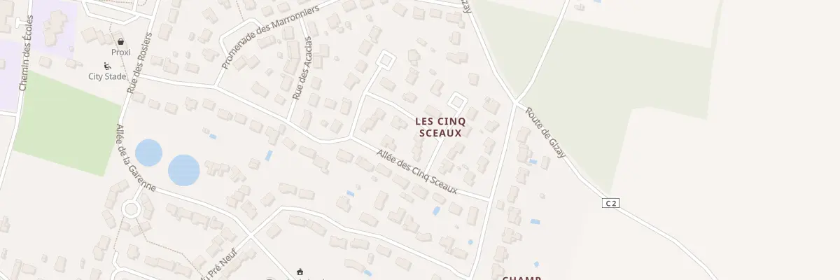 Plan du 12 All des Cinq Sceaux à La Villedieu-du-Clain