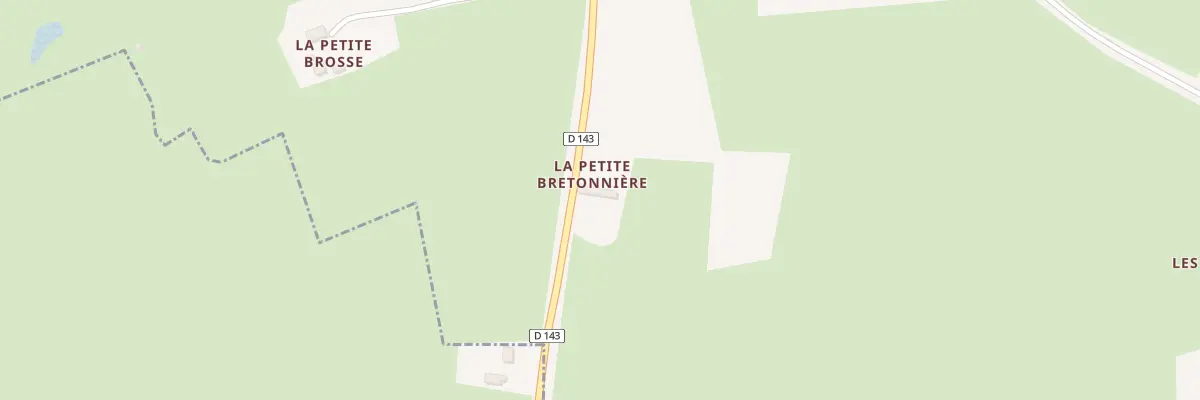 Plan du 5046 La Petite Bretonniere à Jauzé