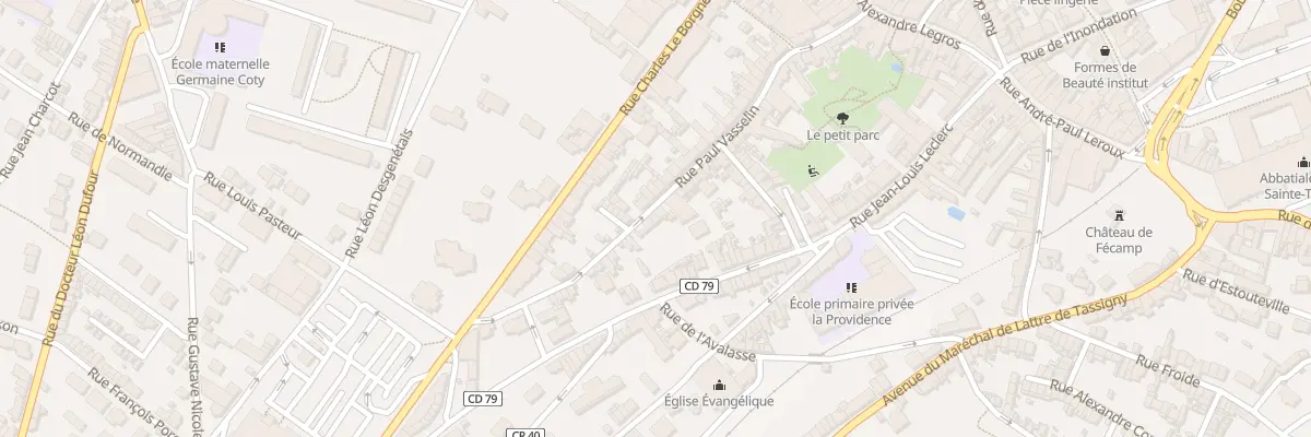 Plan du 53 Rue Paul Vasselin à Fécamp
