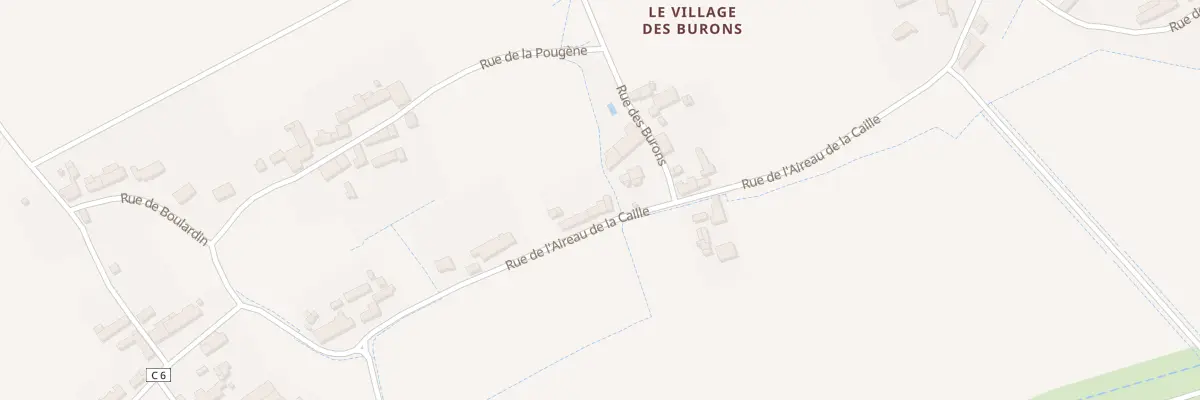Plan du 13 Rue de l’Aireau de la Caille à Bréhémont