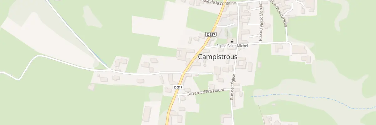 Plan du 8 Rue des Pyrénées à Campistrous