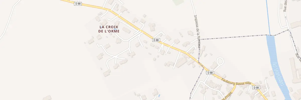Plan du 210 Rte de la Duchesse à Rivières