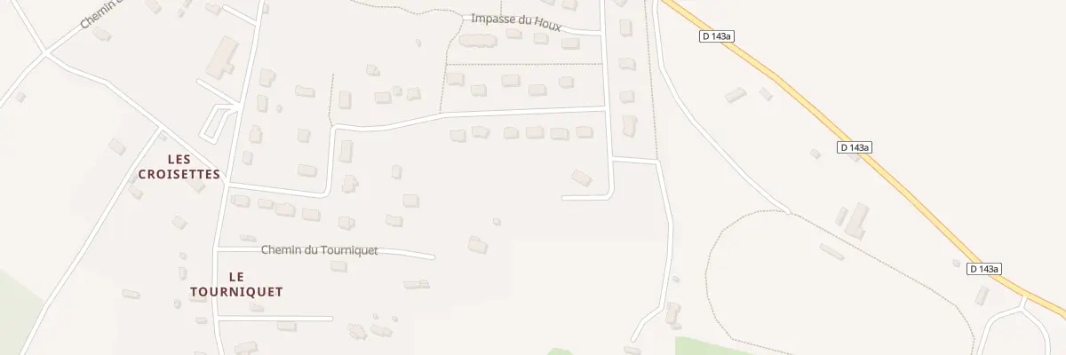 Plan du 4 Imp des Frênes à Marolles