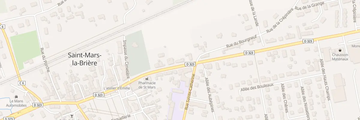 Plan du 35 Rue de Paris à Saint-Mars-la-Brière