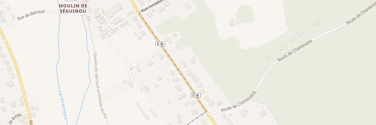 Plan du 13 Rte de Villamblard à Sourzac