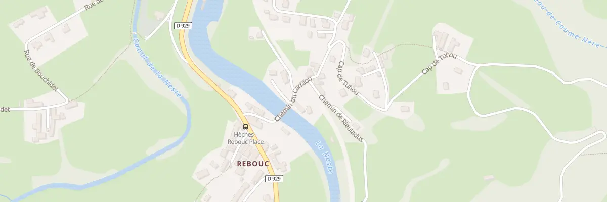 Plan du 5403 Rebouc à Hèches