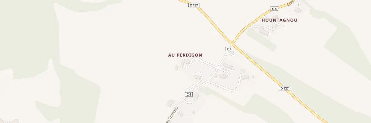 Plan du 5016 Au Perdigon à Estipouy
