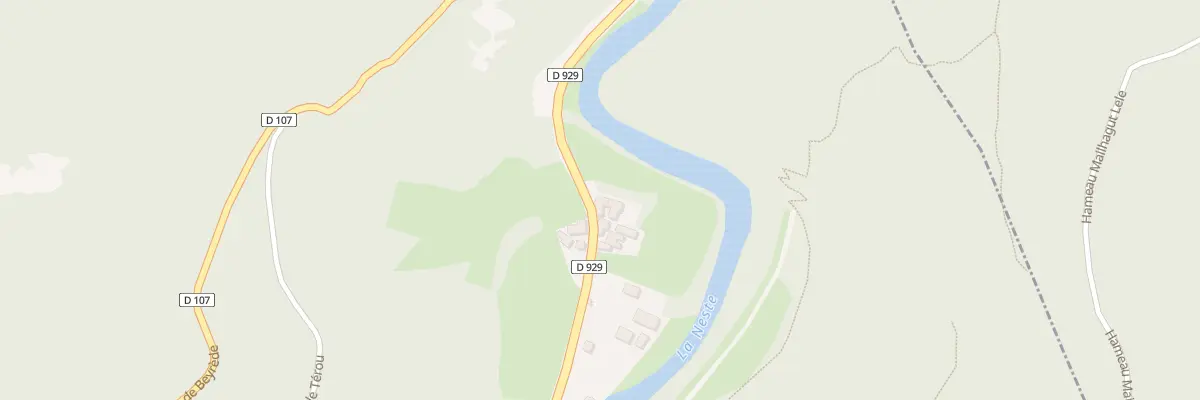 Plan du 5065 Plagne de Sajous à Beyrède-Jumet-Camous