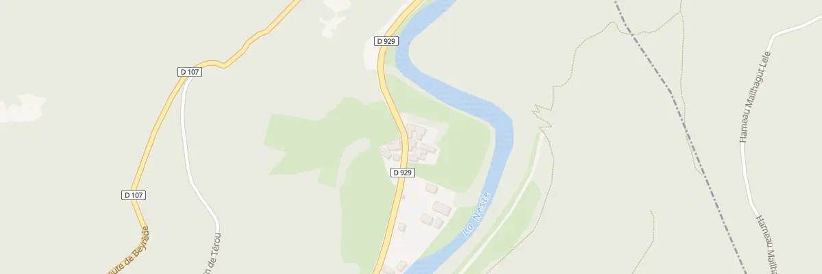 Plan du 5064 Plagne de Sajous à Beyrède-Jumet-Camous