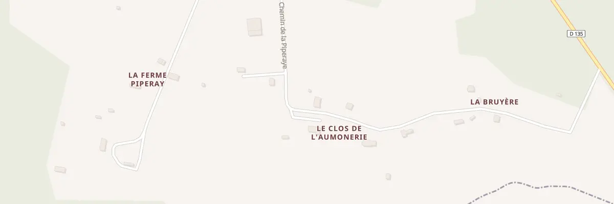 Plan du 5088 La Ferme Piperay à Cordebugle