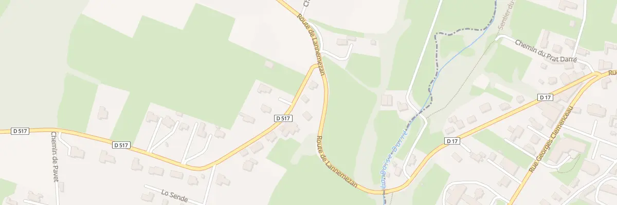 Plan du 3 Rte de Lagrange à Campistrous