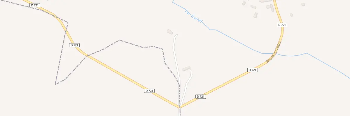 Plan du 1110 Rte du Frene à Saint-Evroult-de-Montfort