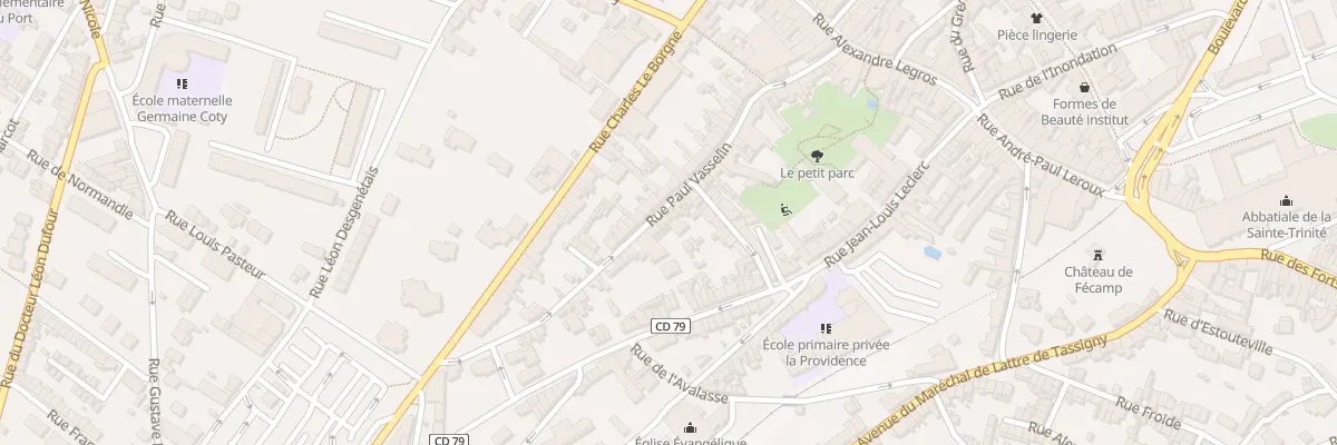 Plan du 39 Rue Paul Vasselin à Fécamp