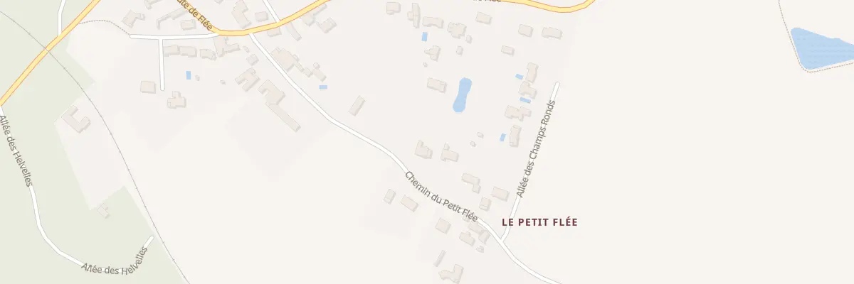 Plan du 11 Che du Petit Flee à Saint-Benoît