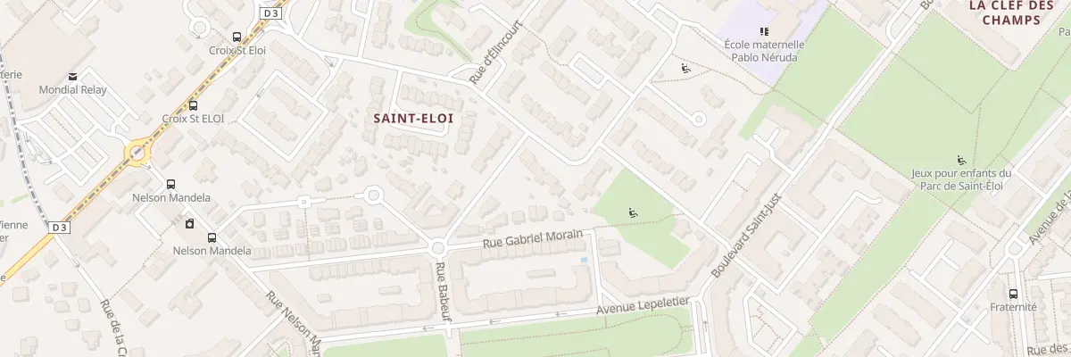 Plan du 60 Rue de Saint Eloi à Poitiers