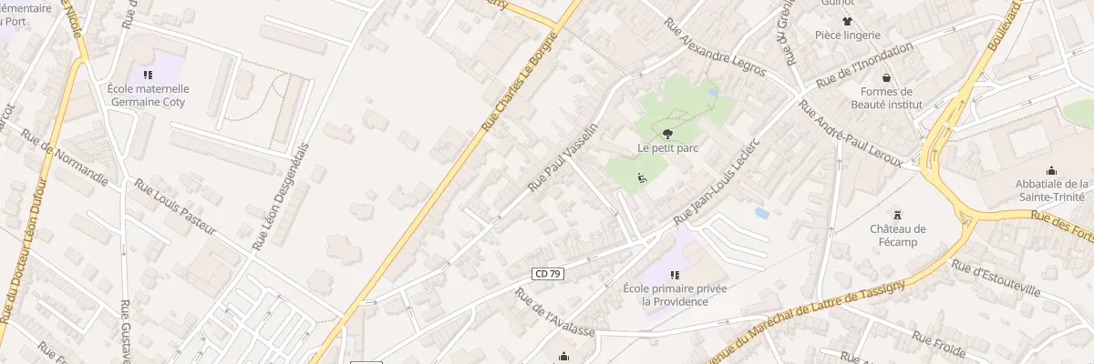 Plan du 37 Rue Paul Vasselin à Fécamp