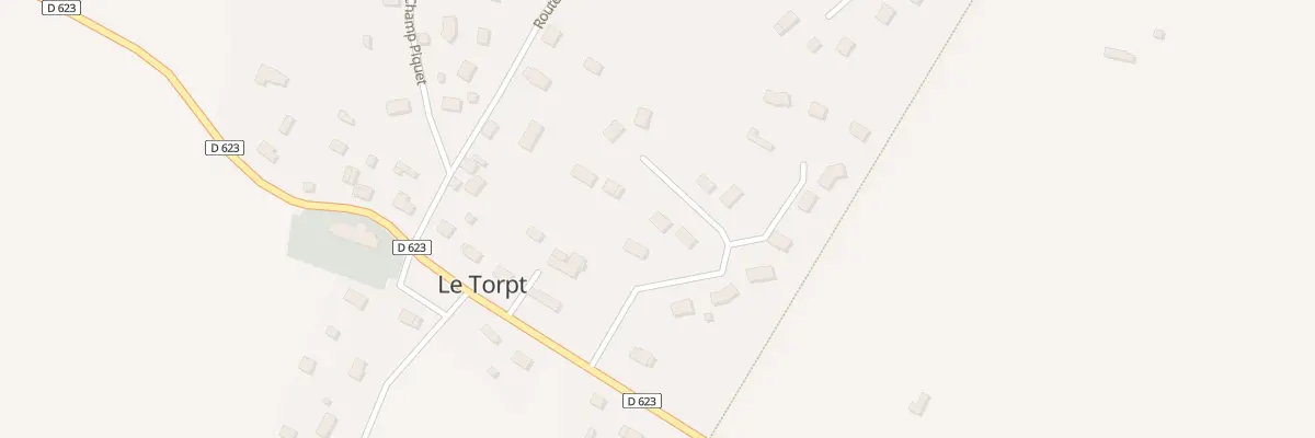 Plan du 8 Lot Hemery au Torpt