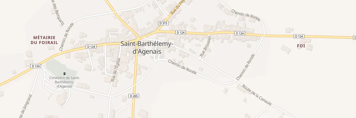 Plan du 120 Le Bourg à Saint-Barthélemy-d’Agenais