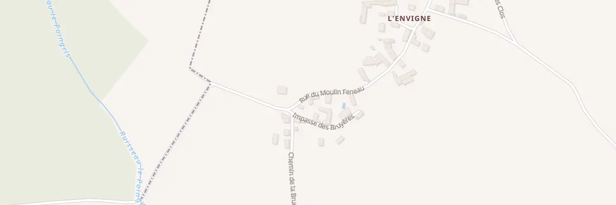 Plan du 15 Rue du Moulin Feneau à Scorbé-Clairvaux