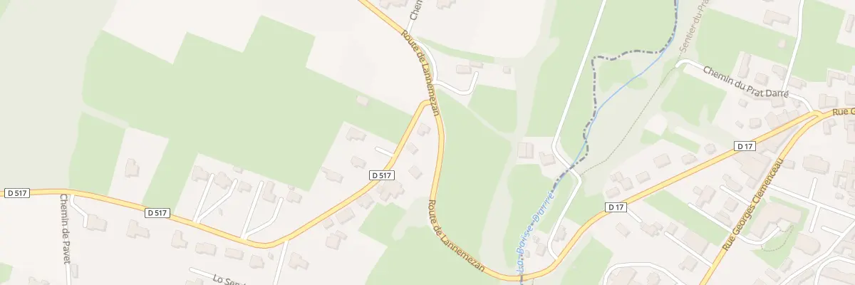 Plan du 1 Rte de Lagrange à Campistrous