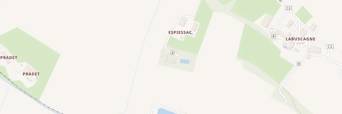 Plan du 137A Chateau d’Espiessac à Moncrabeau