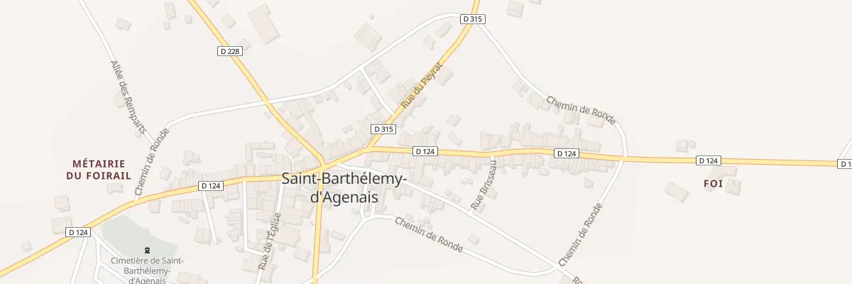Plan du 8 Rue du Barry à Saint-Barthélemy-d’Agenais