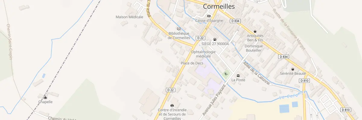 Plan du 40 Rue Paul Mare à Cormeilles