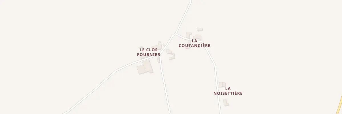 Plan du 2 La Coutancière à Saint-Romain