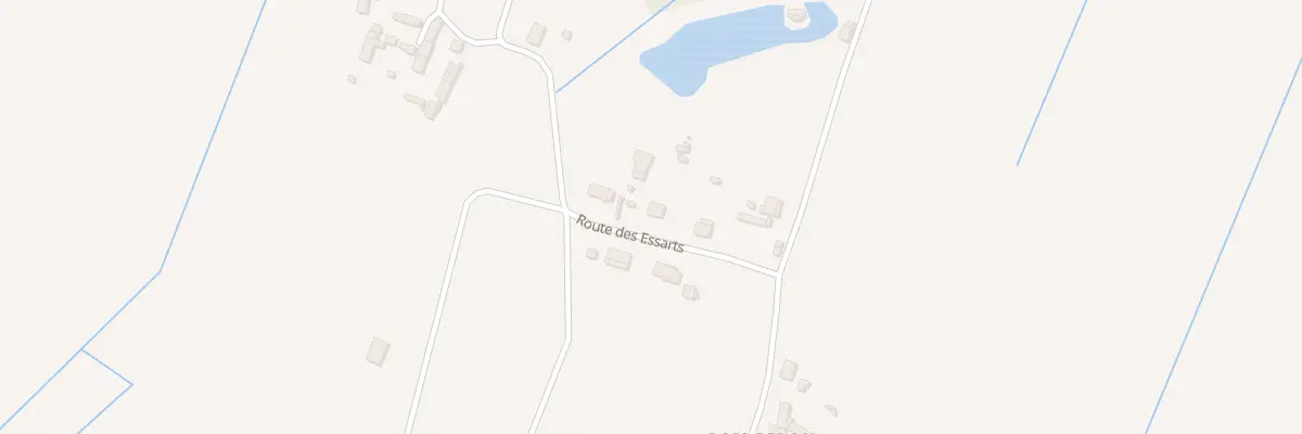 Plan du 17 Rte des Essarts à Ouzilly