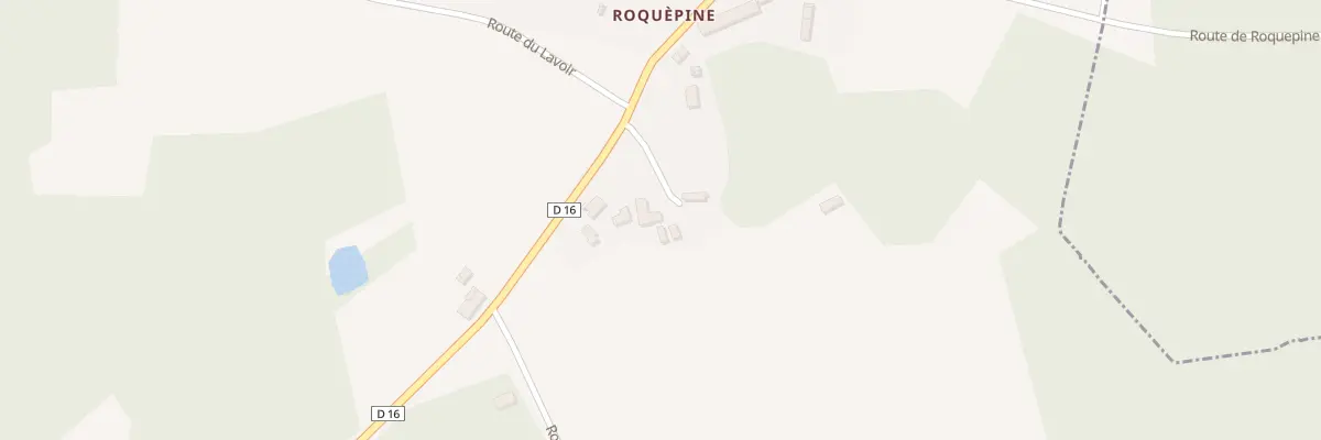 Plan du 59 Roquepine Sud à Bosset