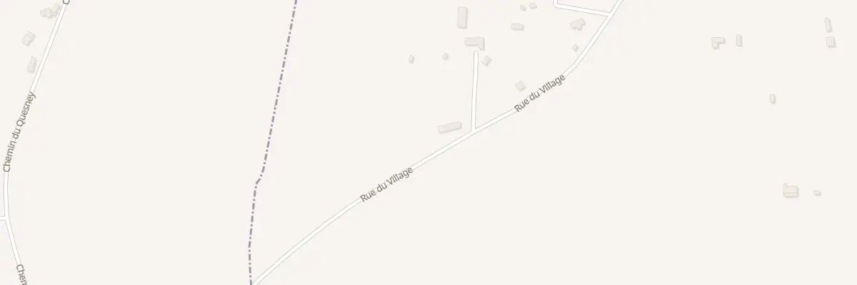 Plan du 890 Rue du Village à Boulleville