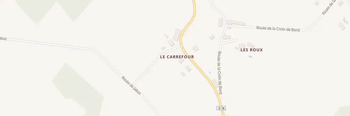Plan du 81 Rte St Foy La Grande à Eymet