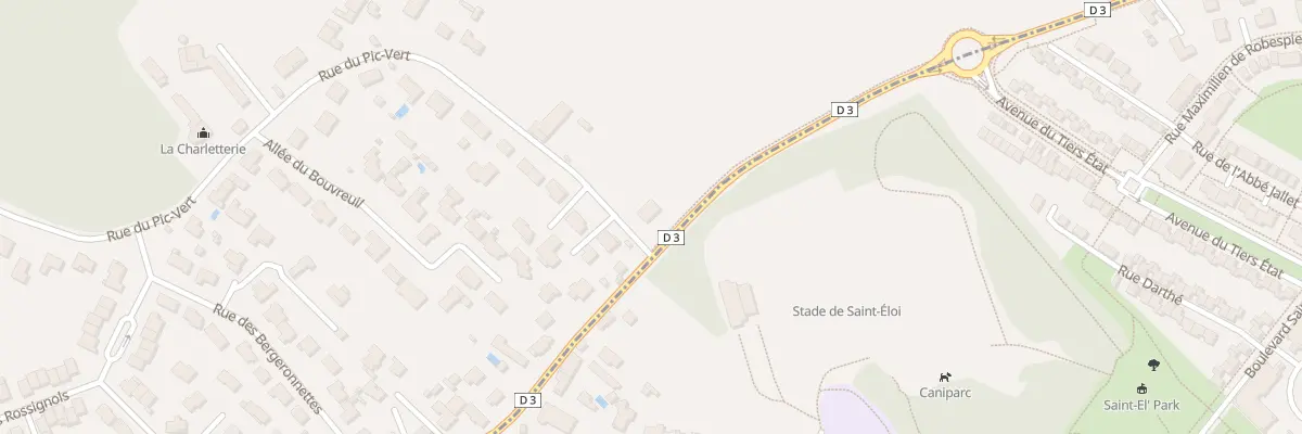 Plan du 145 Rte de Bonneuil Matours à Buxerolles