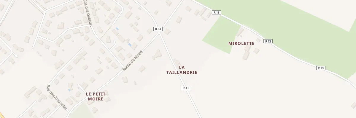 Plan du 85 La Taillanderie à Parigné-l’Évêque
