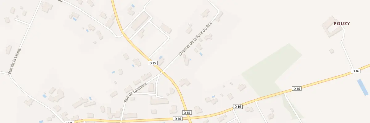 Plan du 4 Che de la Font du Roc à Cunèges