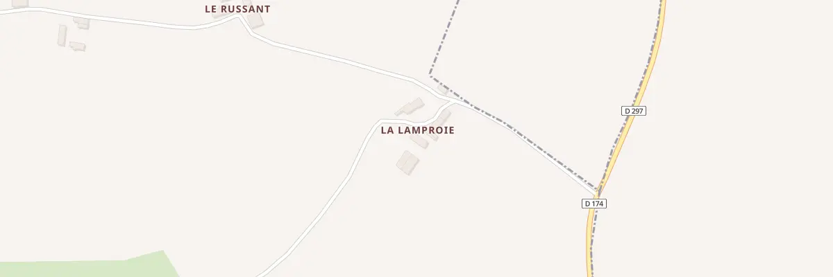 Plan du 5017 La Lamproie à Marollette